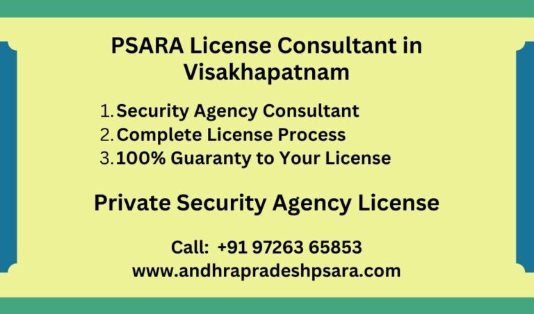 Private Security Agency Rules in Visakhapatnam